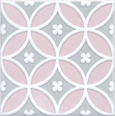 NT/A181/17000 Декор Мурано Розовый обрезной 15x15