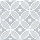 NT/C181/17000 Декор Мурано Серый обрезной 15x15