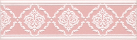 STG/C562/6306 Бордюр Петергоф Розовый обрезной 25x7.7