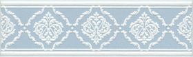 STG/B562/6305 Бордюр Петергоф Голубой обрезной 25x7.7