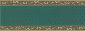 NT/B169/15074 Декор Фонтанка Зеленый 15x40