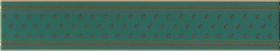NT/B170/15074 Бордюр Фонтанка Зеленый 7.2x40
