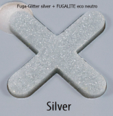 Декоративные добавки для затирок FUGA-GLITTER Добавка в затирку Fuga-Glitter Silver