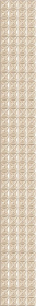 585741002 Бордюр Pandora Latte Geometry List 7.5x63