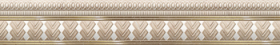 910413 Бордюр Botticino Mold. Alessia Crema 25x4