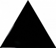 23821 Плитка Triangolo Black 10.8x12.4