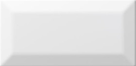 07411-0001 Плитка Biselado Classic White BR 7.5x15