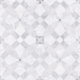Декор Рива Серый с орнаментом 1Д 50x50