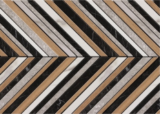 fNJ0 Мозаика Roma Diamond Spinato Gres Mos. 25.5x29.5