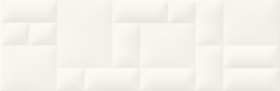 O-PIL-WTA051 Плитка Pillow Game Рельеф белый 29x89