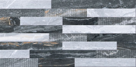 K946622LPR01VTE0 Декор Bergamo 3D Микс Холодная Гамма Лаппато Ректификат 30x60