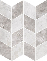 K9466558LPR1VTE0 Мозаика Marmori Шеврон Теплый Микс Лаппато R9 Ректификат 31.5x31.5