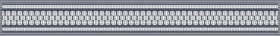 05-01-1-56-03-06-1020-2 Бордюр Эрмида Cen. Серый