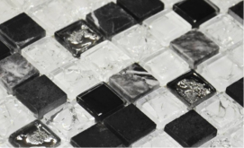 Мозаика Мозаика из натурального камня и стекла 2026 30x30