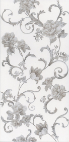 HGD/B273/11120R Декор Марсо Dec. Цветы серый 30x60