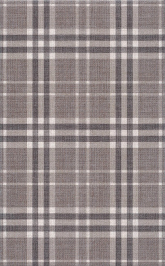 6349 Плитка Трокадеро Клетка коричневый 25x40