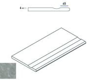 620090000382 Бордюр Climb X2 Рок Бортик с Выемкой Закругленый Натуральный 30x60