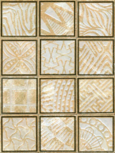 908597 Декоративная вставка Orbit Dec. Olambrilla Kenia Gold 7.5x7.5