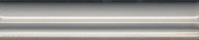 Бордюр Салинас Багет серый глянцевый 15x2