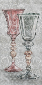 VT/A67/SG5918R Декор Испанский Пэчворк Бокалы 119.5x238.5