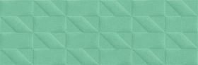 M129 Плитка Outfit Turquoise Struttura Tetris 3D 25x76
