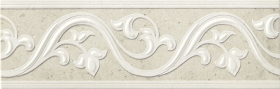 MLLM Бордюр Pietra Di Noto Fascia Bianco 45 14.5x45