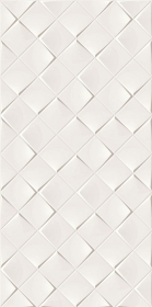 K1588BL010010 Декор Monochrome Magic Белый квадраты (глянцевый) 30х60