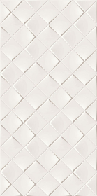 K1588BL000010 Декор Monochrome Magic Белый квадраты (матовый) 30х60