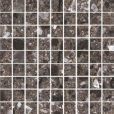 K-333/MR/m01/300x300x10 Мозаика Terrazzo Темно-серый Матовый m01 30x30