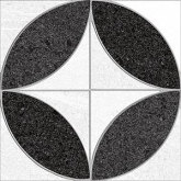 Декор Seine Bezons R Grafito 15x15