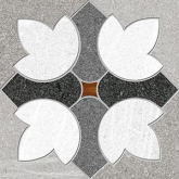 Декор Seine Garigliano R Gris 15x15