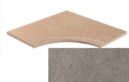 620090000288 Керамогранит Cliff Grigio Bordo Curvilineo Svasato Round 30 60x60