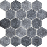 Мозаика Мозаика из мрамора Hexagon VBs Tumbled 30.5x30.5