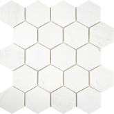 Мозаика Мозаика из мрамора Hexagon VMwP 30.5x30.5
