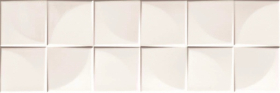 Плитка Sweet Home Quadra White Glossy 25x75