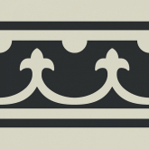 PT02468 Декор Pasion Cenefa -blanco 20x20