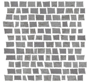 1062375 Декор Costruire Random Metallo Titanio 30 30x30