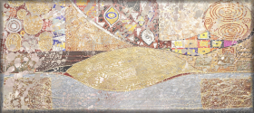 131334 Декор Klimt Коричневый 20х45
