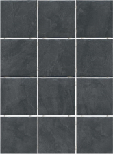 1301H Керамогранит Дегре Черный полотно из 12 частей 29.8x39.8