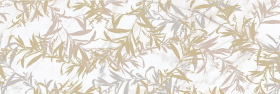 M8T0 Декор Allmarble Golden White Satin Decoro Foliage (компл. из 2х шт.) 120x80