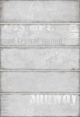 Декор Сабвэй Светло-серый 1Д 27.5x40