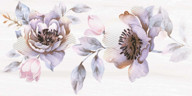 Декор Модена Цветы D 25x50