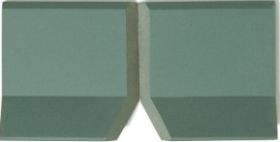 Плинтус Метлахская плитка 100TI0VEF Angle Int. DARK GREEN VEF 10x10