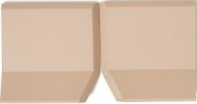 Плинтус Метлахская плитка 100TI0RSU Angle Int. PINK RSU 10x10