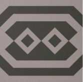 Декоративная вставка Метлахская плитка 100N021F006 ENC 21F 06 (PAR ANT) 10x10