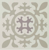 Декоративная вставка Метлахская плитка 100N002D011 ENC02 Lis 11 (BAS PER PAR) 10x10