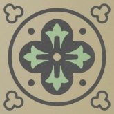 Декоративная вставка Метлахская плитка 100N003D011 ENC03 Remi 11 (ONT SLT PIS) 10x10