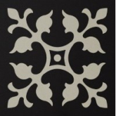 Декор Метлахская плитка 100N012D002 ENC12 Orly 02 (NOI, PER) 10x10