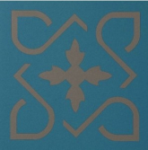 Декоративная вставка Метлахская плитка 070N007D003 ENC07 Vico 03 (GRU. BEF) 7x7