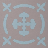 Декоративная вставка Метлахская плитка 070N008D005 ENC08 Clea 05 (PAR. BEP) 7x7